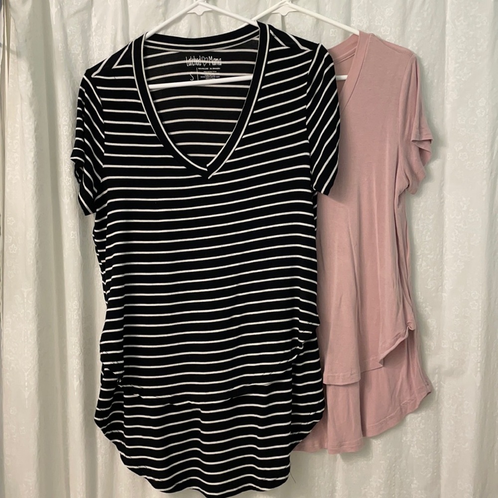 Nursing tee bundle (Latched Mama)